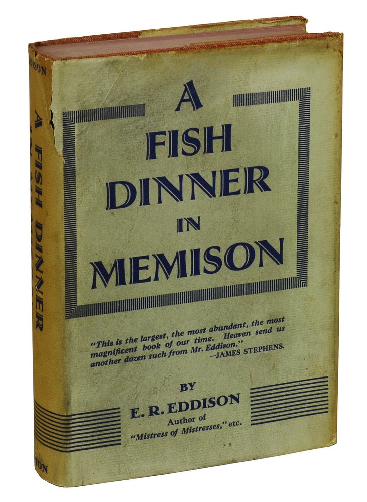 Item #171020001 A Fish Dinner in Memison. E. R. Eddison, James Stephens, Introduction.