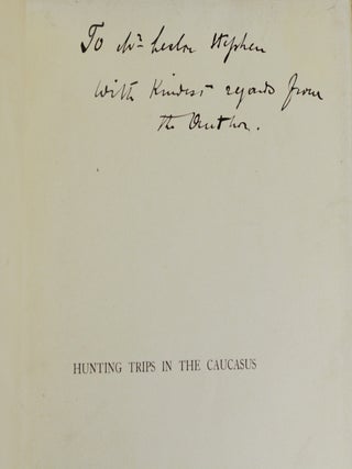 Hunting Trips in the Caucasus