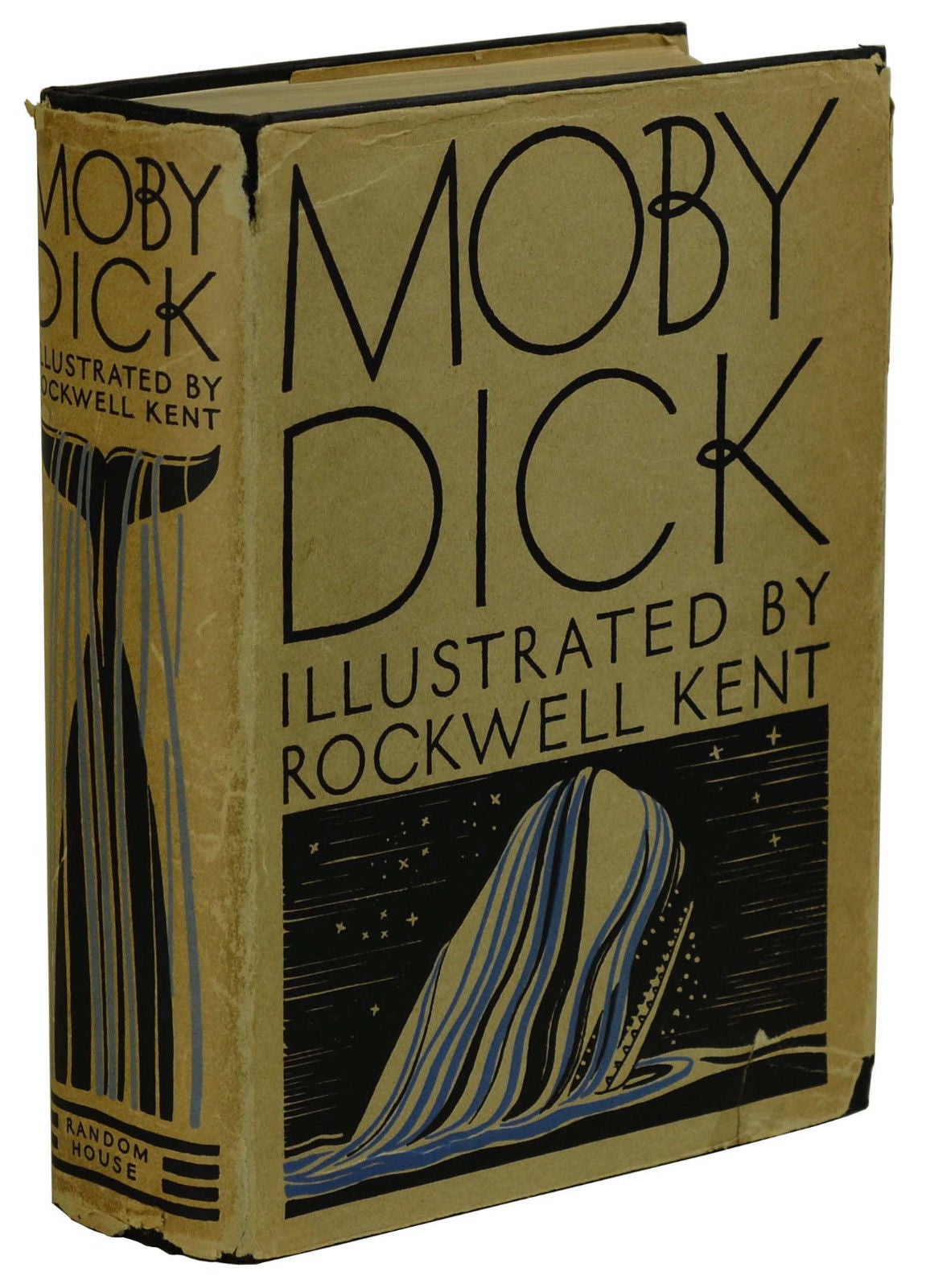 Moby Dick Herman Melville Rockwell Kent First Thus   171127003 1 