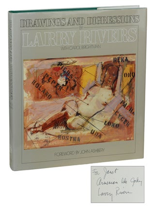 Item #171211007 Drawings and Digressions. Larry Rivers, Carol Brightman, John Ashbery, Foreword