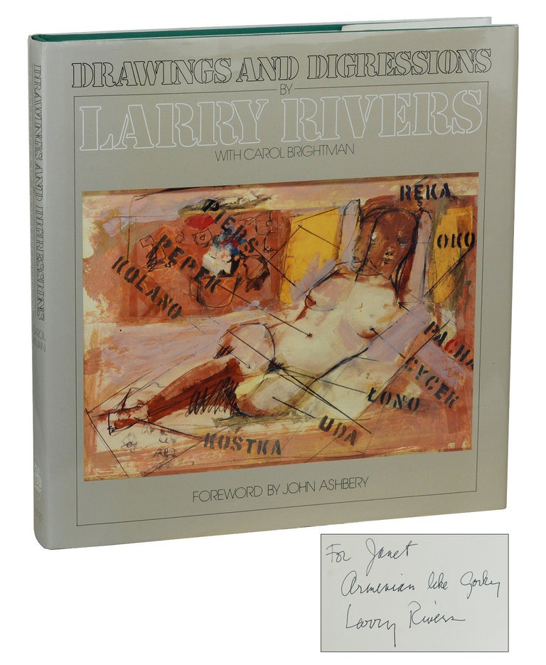 Item #171211007 Drawings and Digressions. Larry Rivers, Carol Brightman, John Ashbery, Foreword.