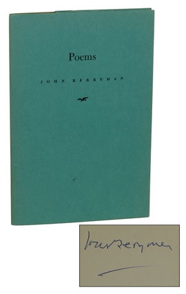 Item #180216007 Poems. John Berryman