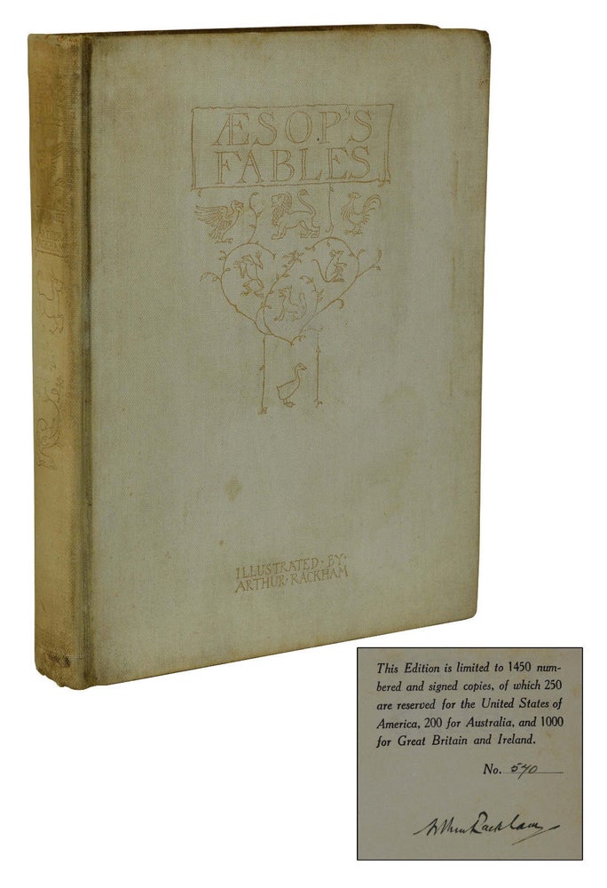 Item #180219011 Aesop's Fables. Aesop, Arthur Rackham, Illustrations.