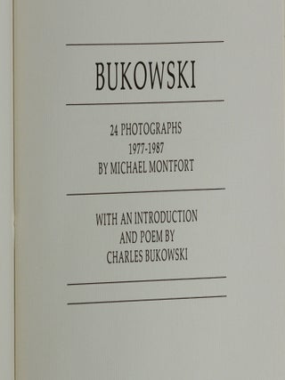 Bukowski: Photographs 1977-1987