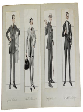 "Blanche" (Anonymous handmade manuscript of cut-outs of magazine illustrations, loosely narrated)