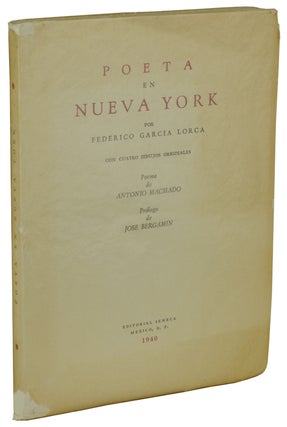 Item #180321002 Poeta en Nueva York [The Poet in New York]. Federico Garcia Lorca