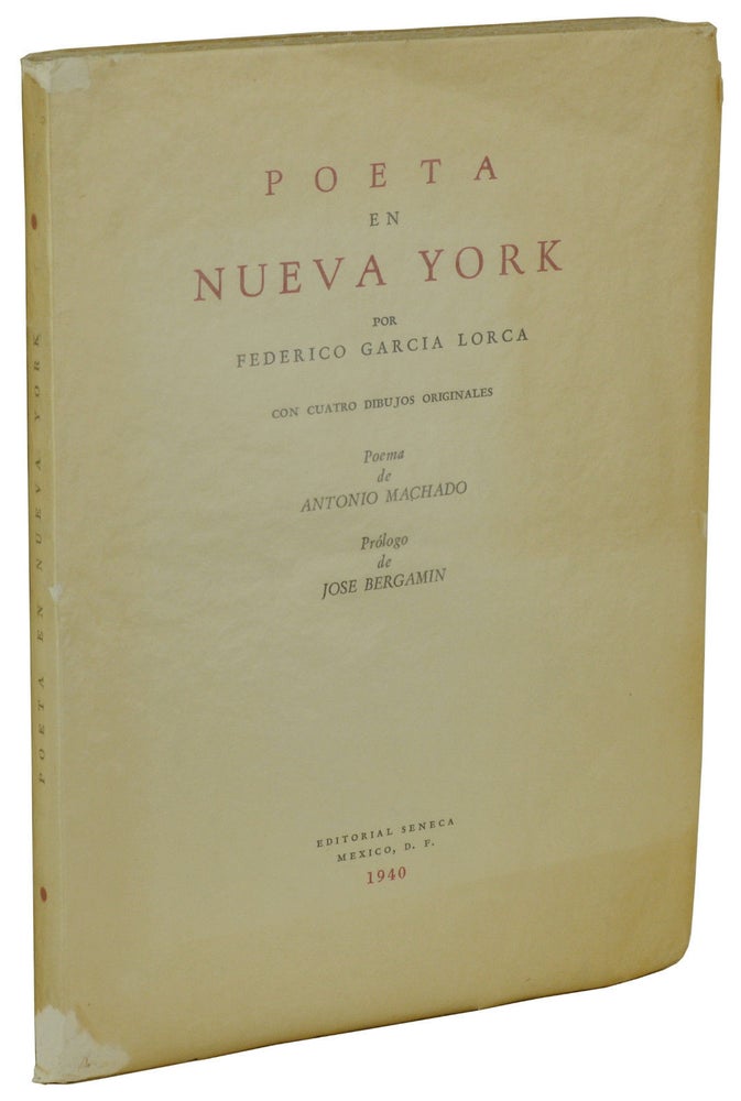 Item #180321002 Poeta en Nueva York [The Poet in New York]. Federico Garcia Lorca.