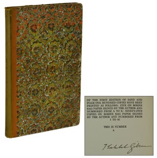 Item #180416002 Sand and Foam. Kahlil Gibran