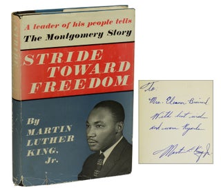 Item #180501001 Stride Toward Freedom: The Montgomery Story. Jr. Martin Luther King
