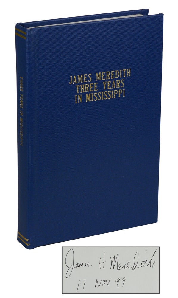 Item #180612004 Three Years in Mississippi. James Meredith.