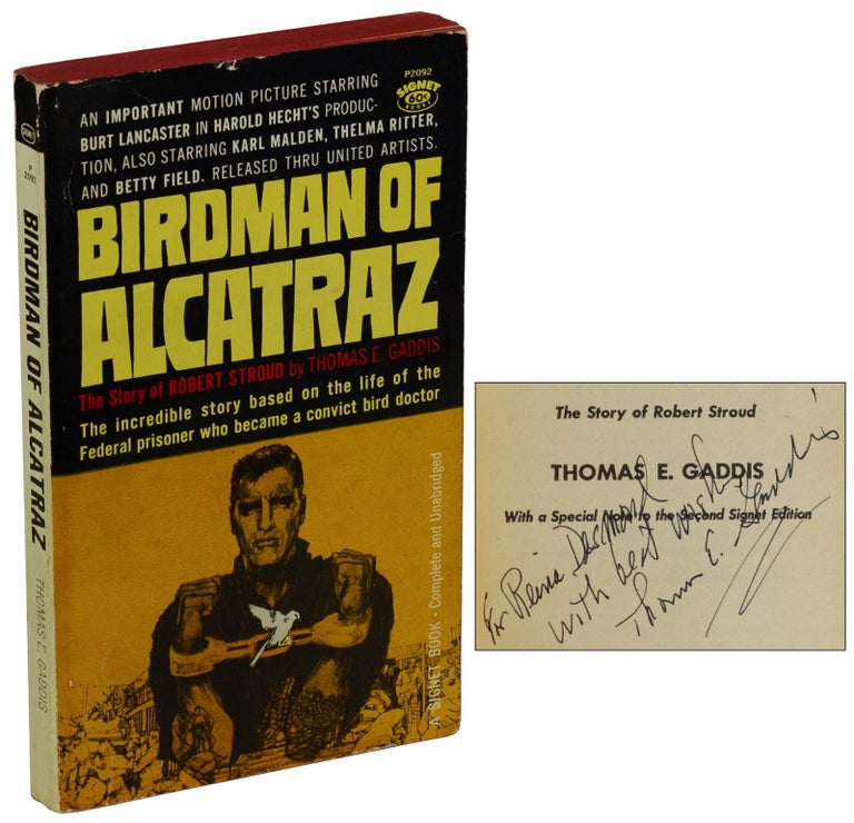 Item #180612010 Birdman of Alcatraz: The Story of Robert Stroud. Thomas E. Gaddis.