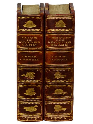 Alice's Adventures in Wonderland & Through the Looking-Glass and What Alice Found There (Bound by Sangorski and Sutcliffe)