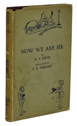 Item #180805002 Now We Are Six. A. A. Milne, E. H. Shepard, Illustrations